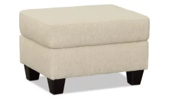 Havertys Keaton Ottoman Laredo Stone Best