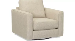 Havertys Keaton Swivel Chair Laredo Stone Hot