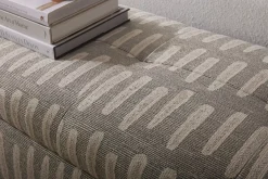 Havertys Kelly Storage Bench Chandler Parchment Clearance