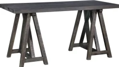 Havertys Kendall Writing Desk Weathered Charcoal Best