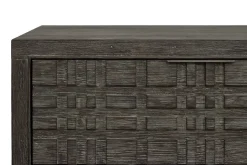 Havertys Keswick Two Drawer Nightstand Charcoal Discount