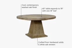 Havertys Langford Round Dining Table Discount