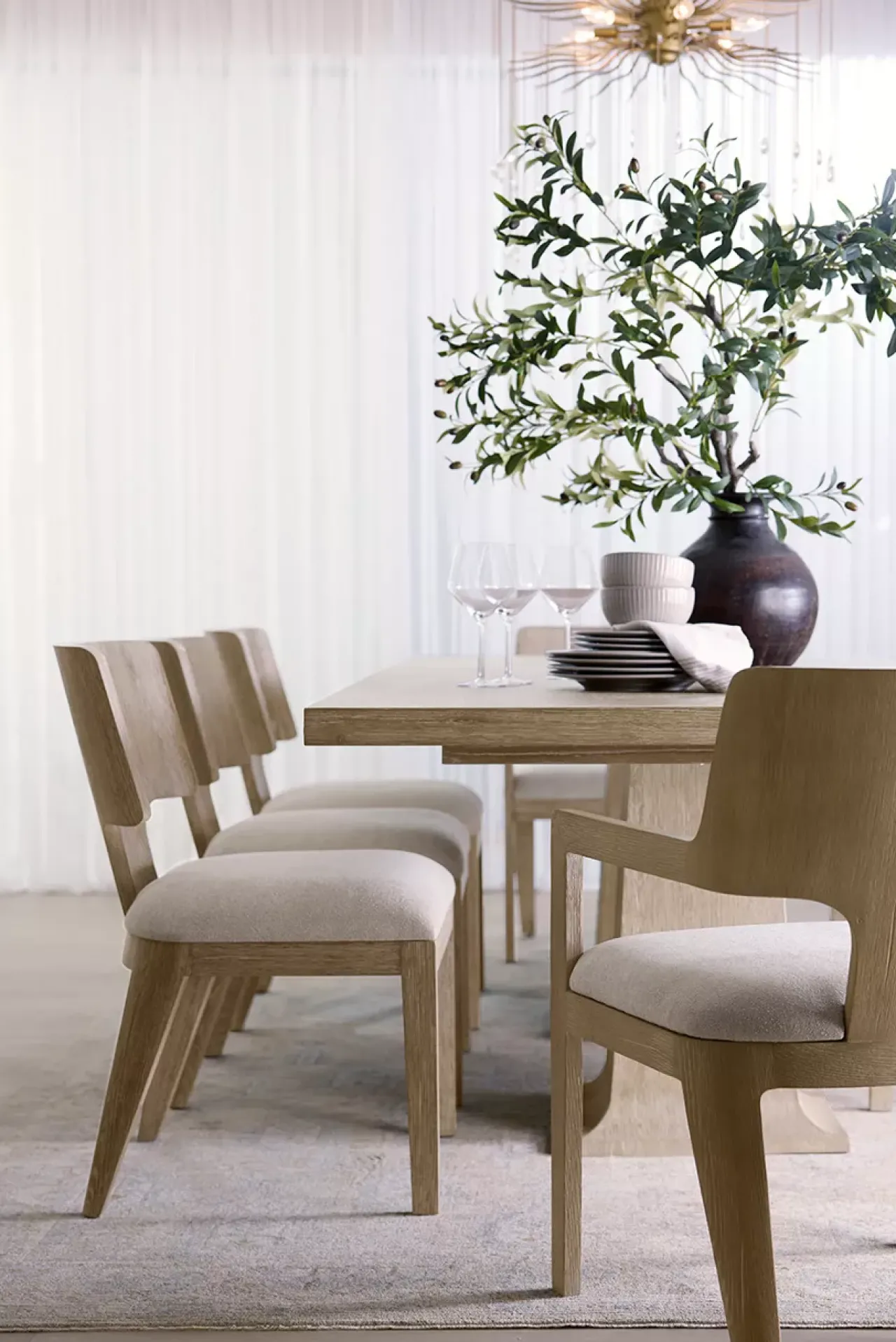 Havertys Langford Side Chair Washed Oak Best