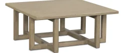 Havertys Lawrence Square Coffee Table Buff