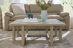 Havertys Lawrence Square Coffee Table Buff