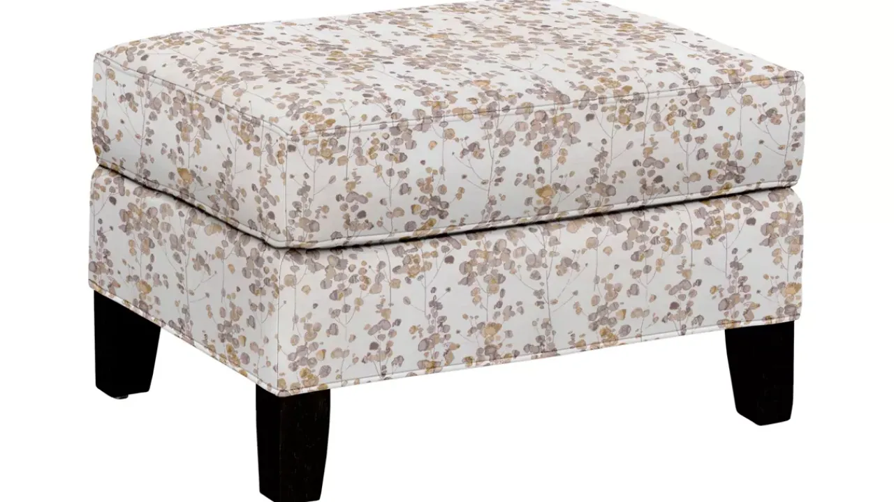 Havertys Lillian Accent Ottoman Discount