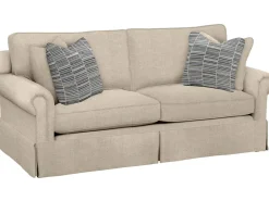 Havertys Lillian 82 Inch 2 Seat Queen Sleeper Sofa Outlet