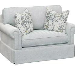 Havertys Lillian Oversized Swivel Chair New