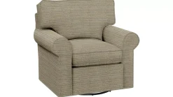 Havertys Lillian Swivel Chair Clearance