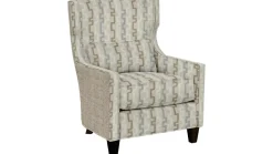 Havertys Lillian Wingback Accent Chair Hot