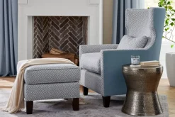 Havertys Lillian Wingback Accent Chair Hot