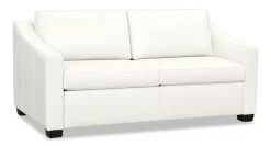 Havertys Luna Leather Sleeper Hot