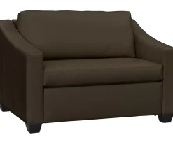 Havertys Luna Leather Sleeper Hot