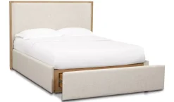 Havertys Lynwood Upholstered Storage Bed Hot