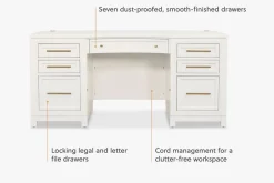 Havertys Mabry Executive Desk Outlet