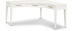 Havertys Mabry L-Shaped Desk New