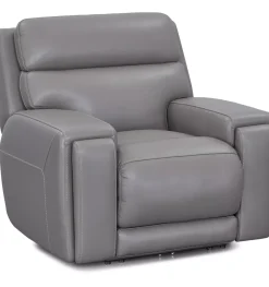 Havertys Maddox Power Recliner Caesar Grey