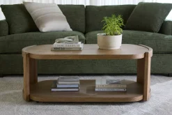 Havertys Malta Coffee Table Brown Discount
