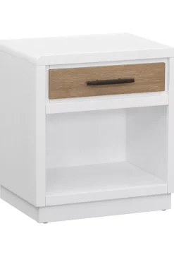 Havertys Marco Nightstand Washed Oak Discount