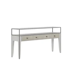 Havertys Marilyn Console Gray Hot