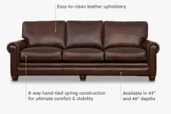Havertys Mason Sofa - 3 Seat