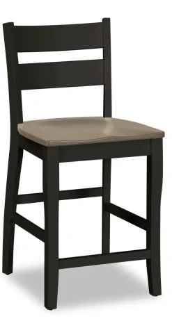 Havertys Memphis Ladderback Stool New