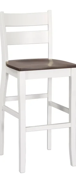 Havertys Memphis Ladderback Stool New