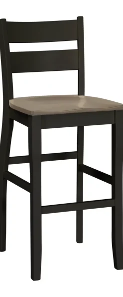 Havertys Memphis Ladderback Stool New