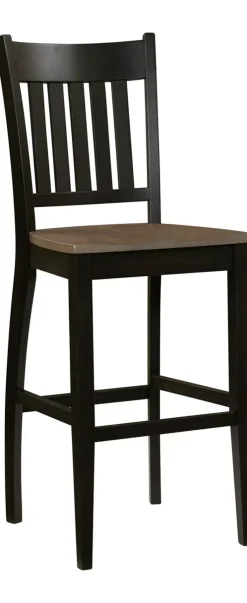 Havertys Memphis Slat Back Stool Clearance