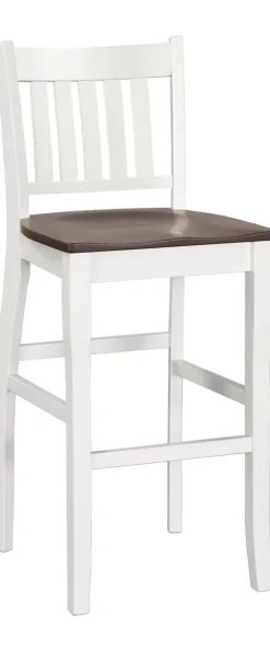 Havertys Memphis Slat Back Stool Clearance