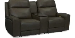 Havertys Micah Power Loveseat with Console