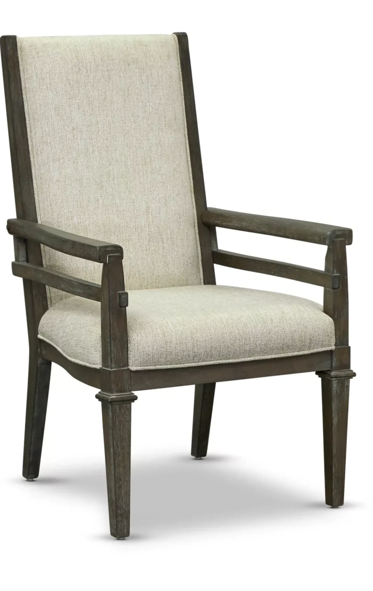 Havertys Miller Park Upholstered Armchair Antique Brown Discount
