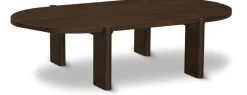 Havertys Morris Coffee Table Dark Umber Outlet