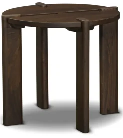 Havertys Morris End Table Dark Umber Sale