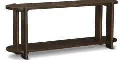 Havertys Morris Sofa Table Dark Umber Clearance