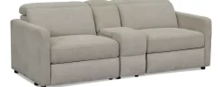 Havertys Nova Loveseat with Console New