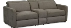 Havertys Nova Loveseat with Console New