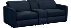 Havertys Nova Loveseat with Console New