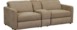 Havertys Nova Loveseat with Console New