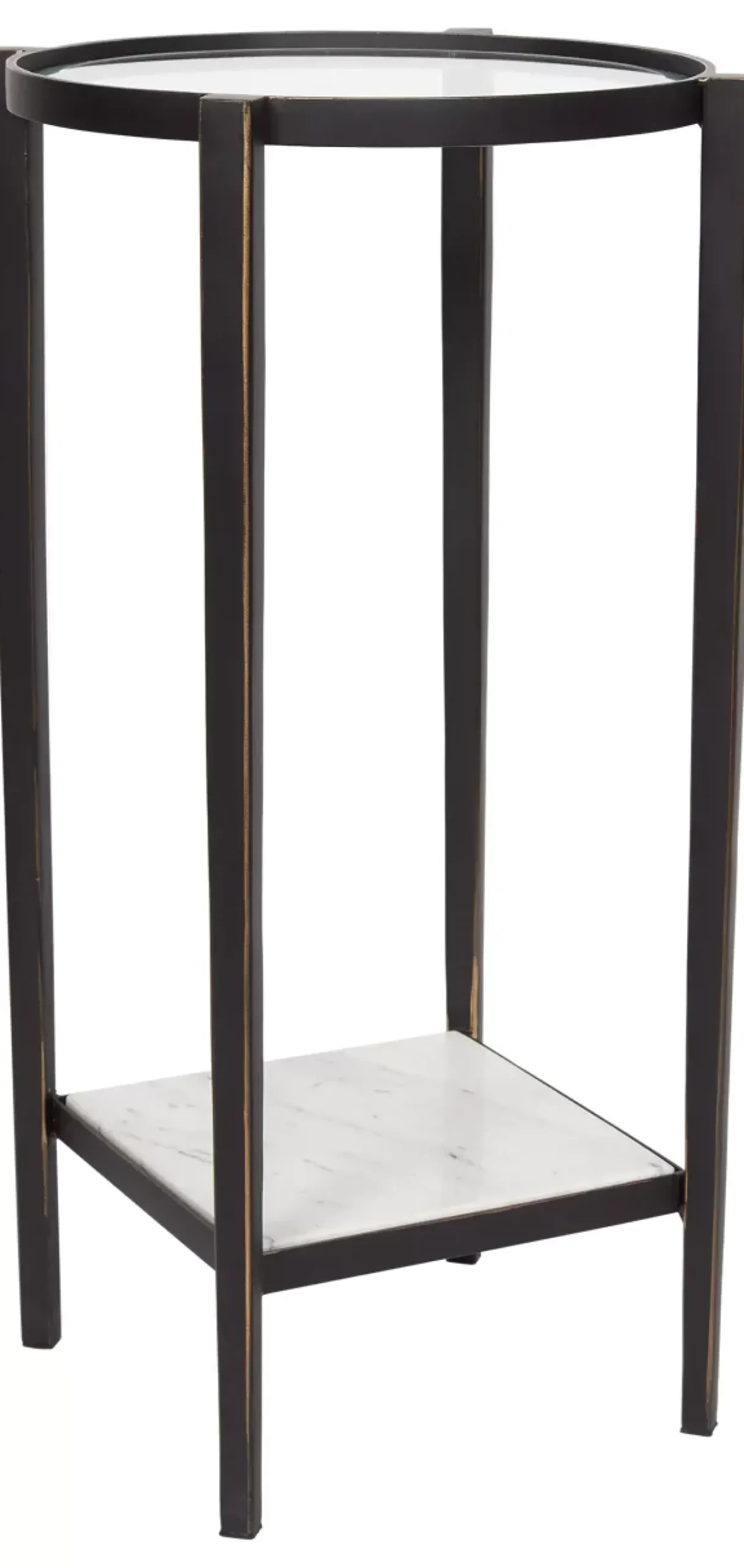 Havertys Olivia Round Accent Table Bronze Best