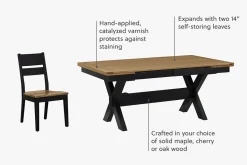 Havertys Parker Dining Table
