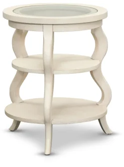 Havertys Penelope End Table Linen Best