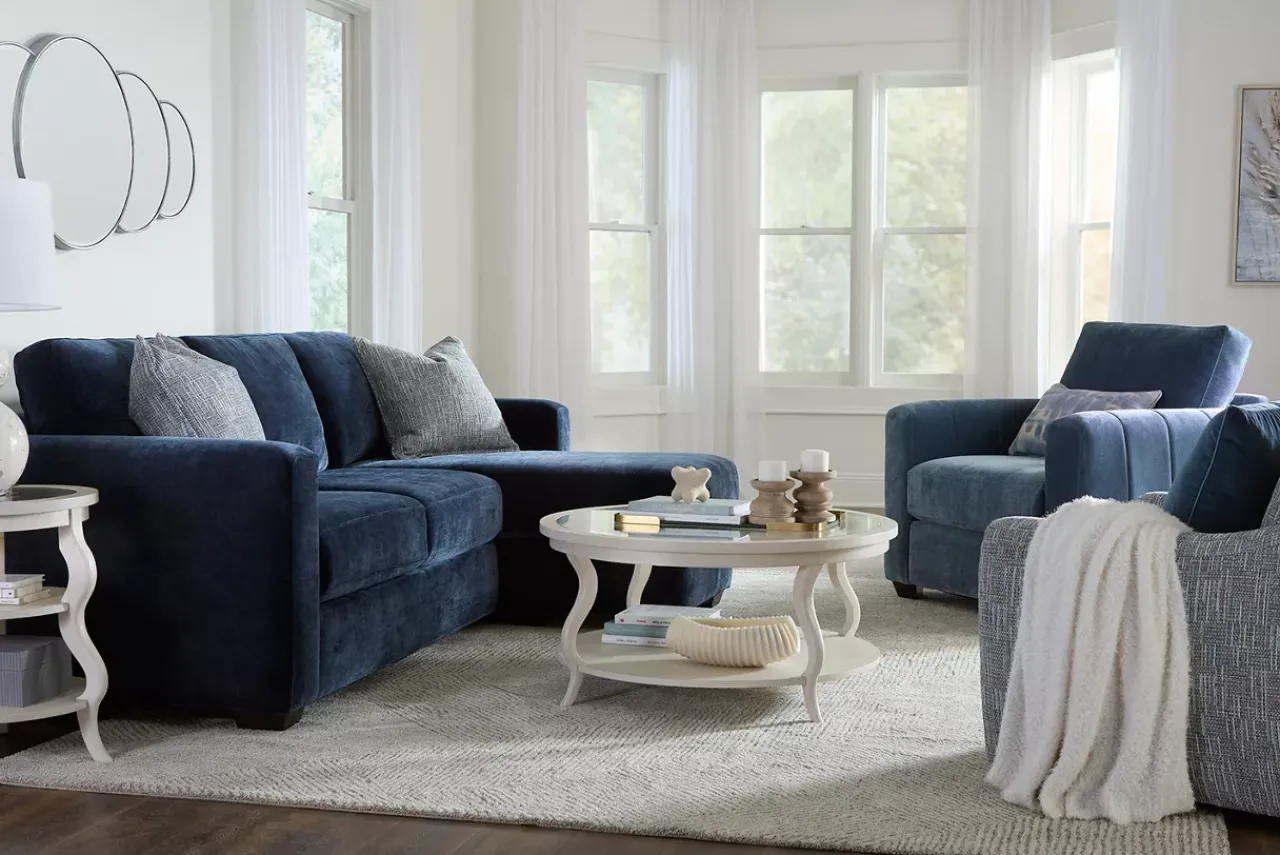 Havertys Penelope End Table Linen Best