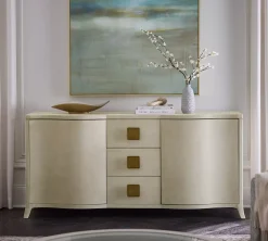Havertys Penelope Entertainment Console Linen Sale