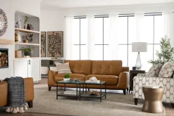 Havertys Phoenix Sofa Caramel Hot