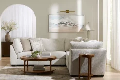 Havertys Porter Accent Table Brown Discount