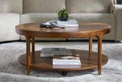 Havertys Porter Coffee Table Brown Clearance