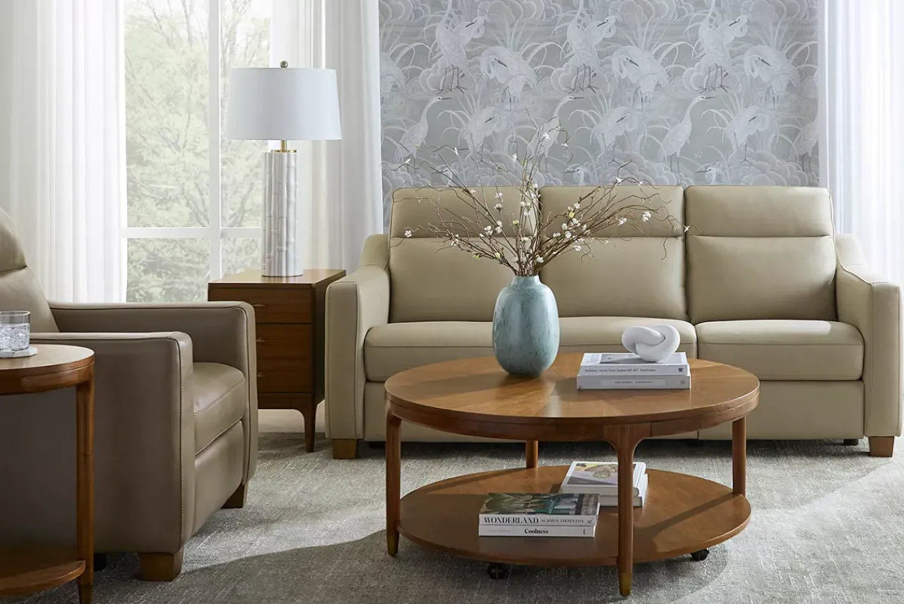 Havertys Porter Coffee Table Brown Clearance