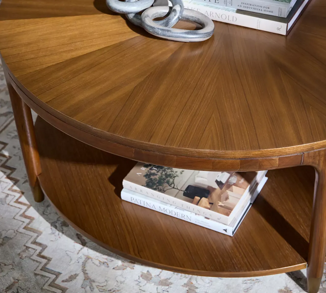 Havertys Porter Coffee Table Brown Clearance