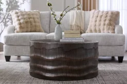 Havertys Prado Coffee Table Aged Copper Sale